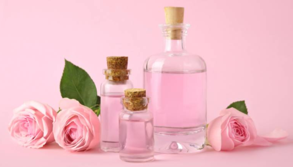 rose water for hair