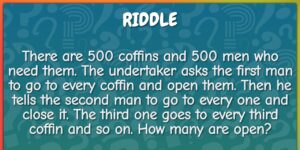 Brain teasers math with answers